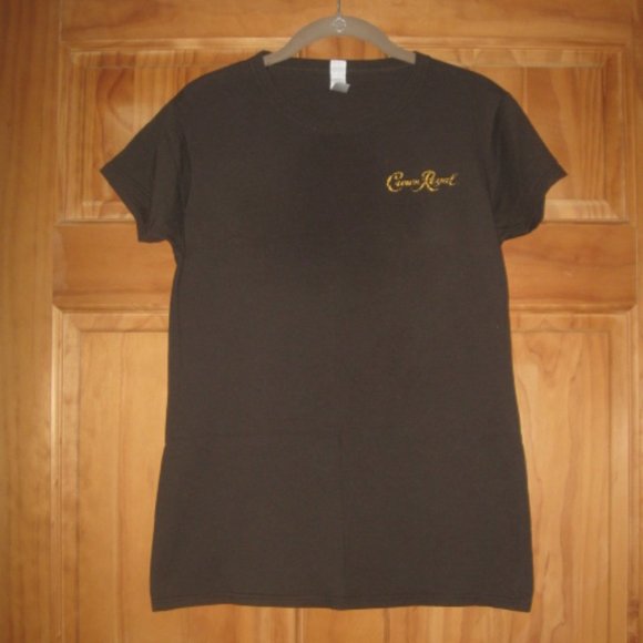 Gildan Crown Royal Brown Short Sleeve T Shirt - Picture 1 of 2